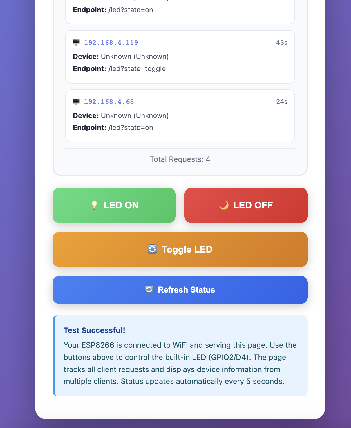 Web Interface Part 2